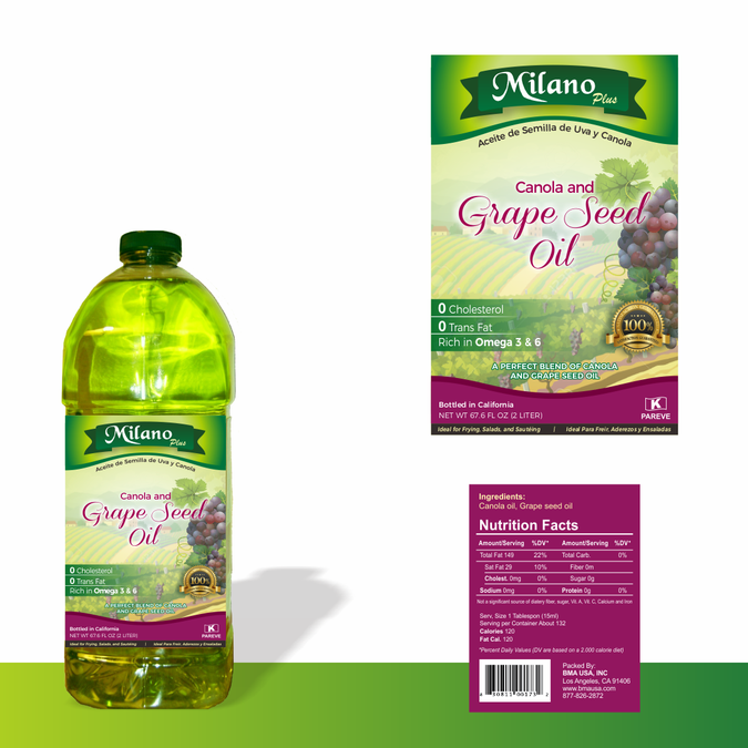 Product label needed for "Milano Plus" | Product label contest