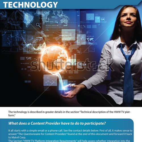 Create a corporate B2B brochure design Design by V.M.74