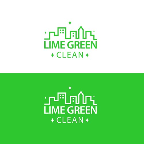 Lime Green Clean Logo and Branding Réalisé par VBK Studio