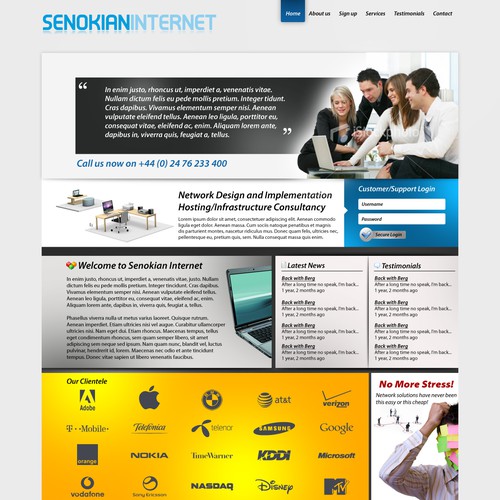 Senokian Internet Redesign