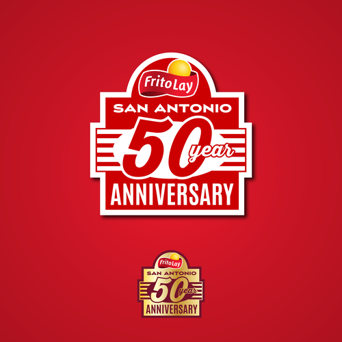 Frito-Lay San Antonio 50th Anniversary Medal Design Design by BRANDONart