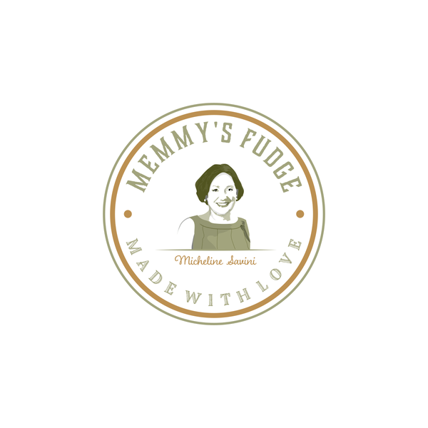 Homemade Fudge Packing Label / Logo