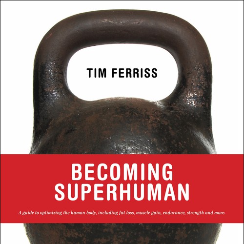 "Becoming Superhuman" Book Cover Diseño de sofiesticated