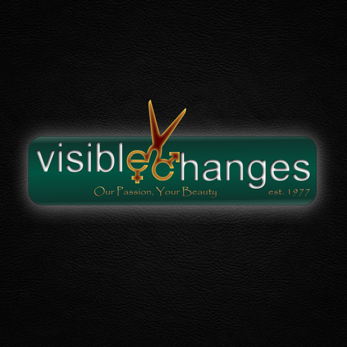 Design di Create a new logo for Visible Changes Hair Salons di Rolando Guerzo