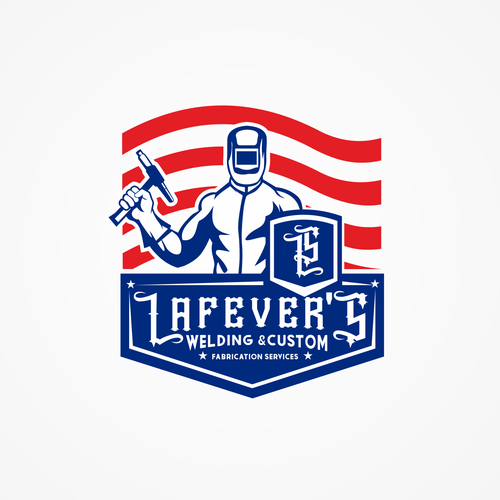 Create new logo for Lafever’s Welding and Custom Fabrication Design by Trovic Designer