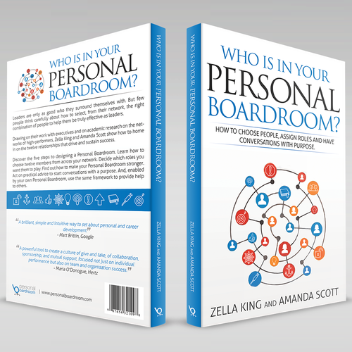 Design a book cover for "Who is in your Personal Boardroom?" Design by Sumit_S