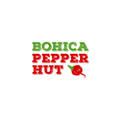 Design a Logo for: Bohica Pepper Hut | Logo design contest