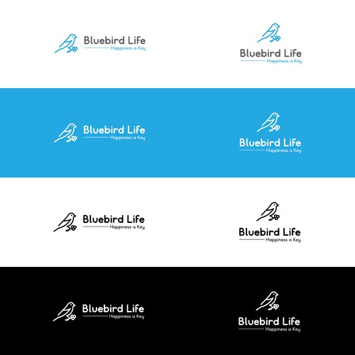 Create a meaningful logo for Bluebird Life Company - a retail company aimed at creating happiness Design por zeykan