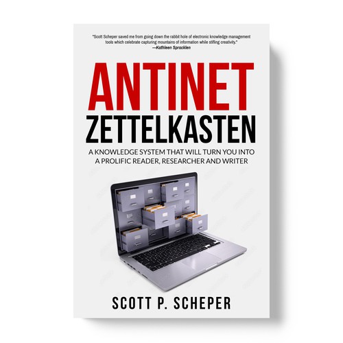 Design the Highly Anticipated Book about Analog Notetaking: "Antinet Zettelkasten" Diseño de TopHills