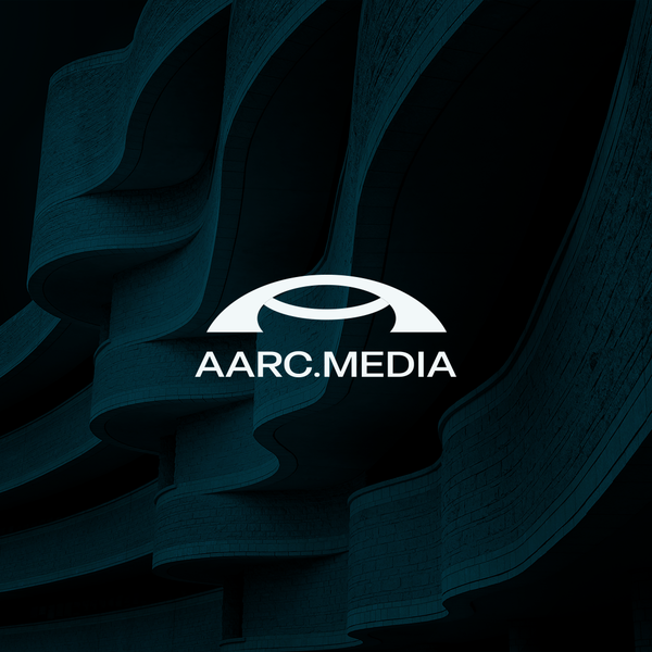 Modern logo for media company