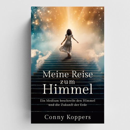 Cover for spiritual book My Journey to Heaven Design by -Saga-