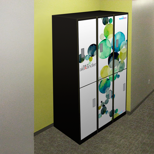 Custom Locker Wrap Design by Kvilli