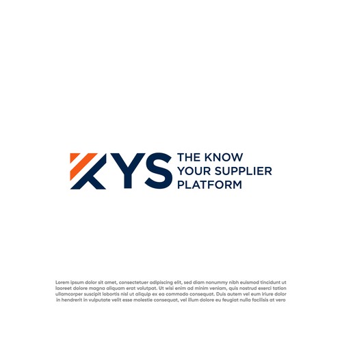 Logo for suppliers data platform Réalisé par Rabeyi