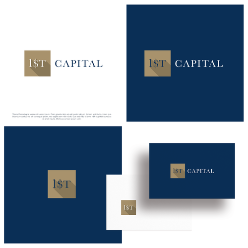 We need a powerful logo for our financial services company. Design by maiki