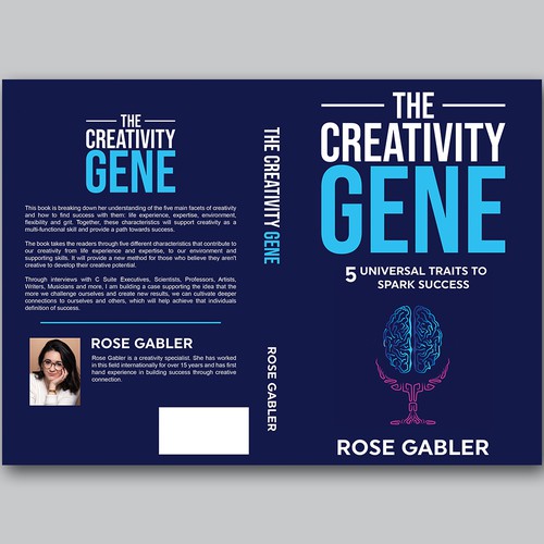 Design a powerful book cover to inspire creativity and connection! Design by Brushwork D' Studio