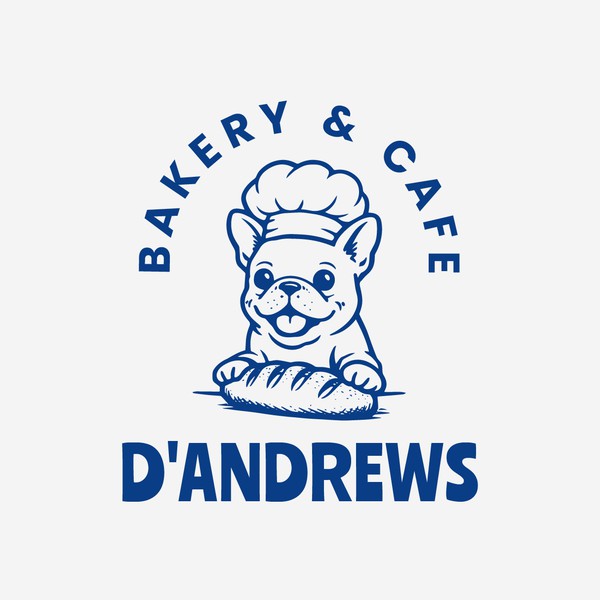 D'Andrews Bakery & Cafe Logo design