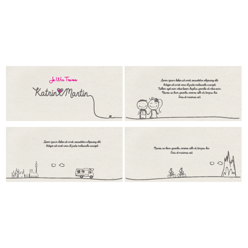 Smart Wedding Invitation Card Design by dodoth