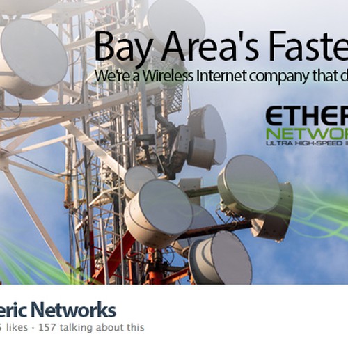 Custom Facebook Cover for High-Speed Internet Company Design by milomilo