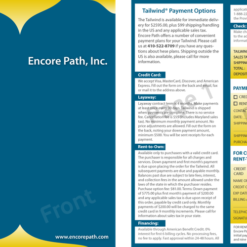 Design 2-page brochure for start-up medical device company Ontwerp door udara