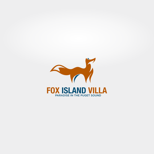 Design a Vacation Home Logo that Depicts Paradise on Fox Island Design by SWARN " O