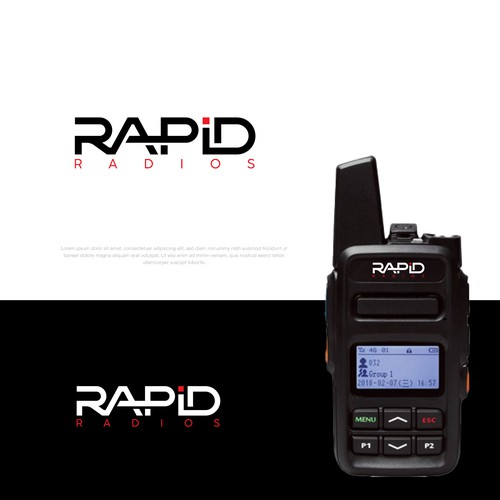 Masculine and Hip design for Walkie Talkie Brand Design by Half-Tone™