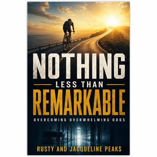 "Inspirational and transformative memoir." winning Social media page