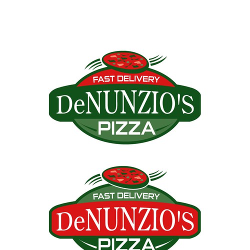 Help DeNUNZIO'S Pizza with a new logo Diseño de MSC416