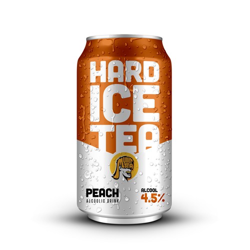 Hard Ice tea Can Design - Be Fun ! Design by sougatacreative