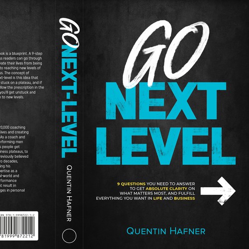 Diseño de Go Next-Level Book Cover de OneDesigns