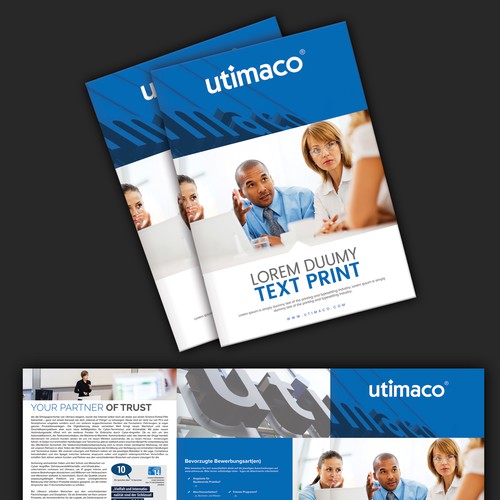 Brochure contest entry by bluebud