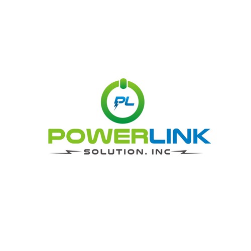 create a captivating and memorable logo and business card for PowerLink ...