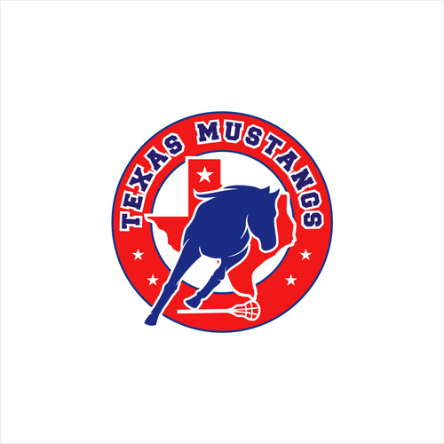 Texas Mustangs Design by sukadarma