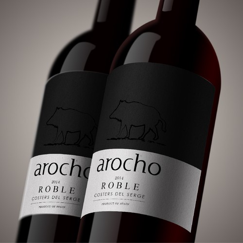 Designs | AROCHO: Spanish Wild Pig | Product label contest