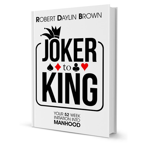 Create a bold and unique cover for a book teaching the lessons of manhood. Design by kostis Pavlou