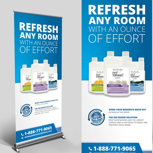 Fresh Trade Show Banner Design by FuturisticBug