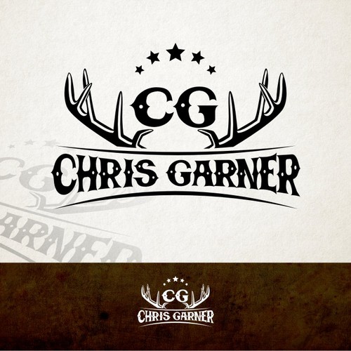 Logo Need for Country Music Artist "Chris Garner"  Design by Dezion Projects