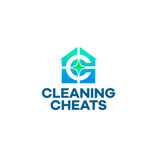 Fun logo design for a cleaning blog and product line Design by industrial brain ltd