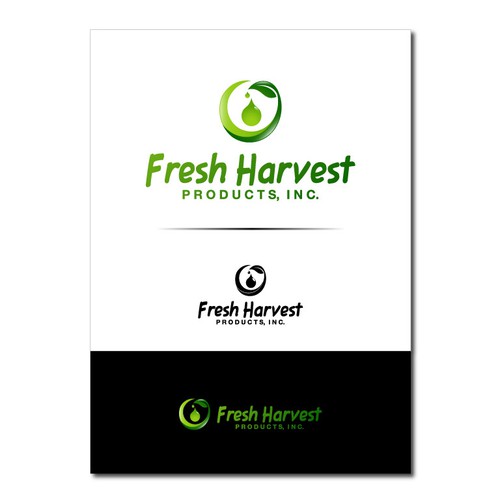 Logo for Fresh Harvest Products, Inc. Design réalisé par giliriz