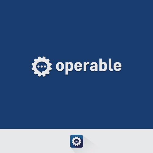 Create a simple, iconic logo for Operable. Design by VAN-de