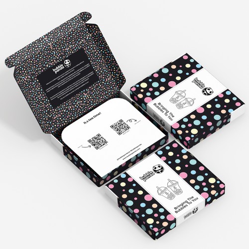 Ecommerce Packaging for a bubble tea making kit Design by interaksi