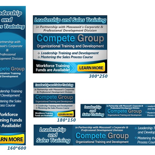 Create the next banner ad for Compete Group デザイン by gullacier