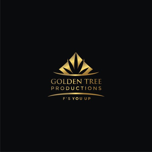 Marijuana brand logo improvement - golden tree productions, Logo design  contest