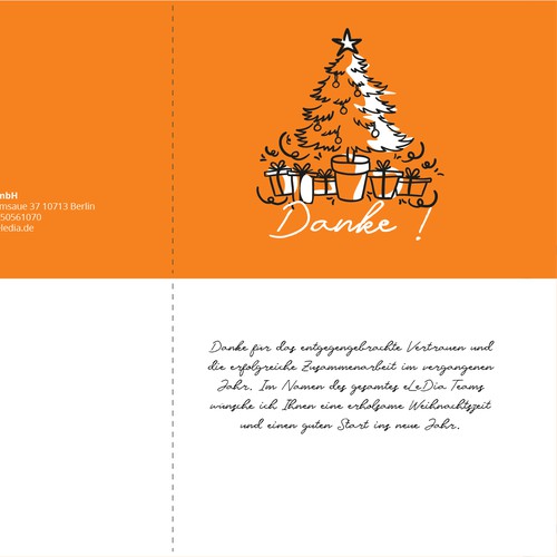 Card or invitation contest entry by Otakkiriku