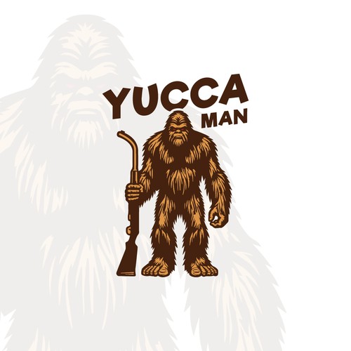 Not Bigfoot but the Yucca Man Design by ALNS