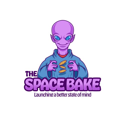 The Space Bake, Exploring different worlds in your mind. Lets Gooooo! Design by CMWDesign