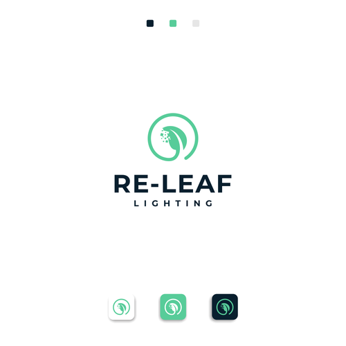 Designs | Re-LEAF Lighting logo | Logo design contest