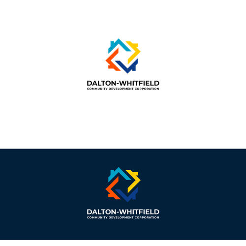 Designs Colorful, geometric tapestry logo for community nonprofit