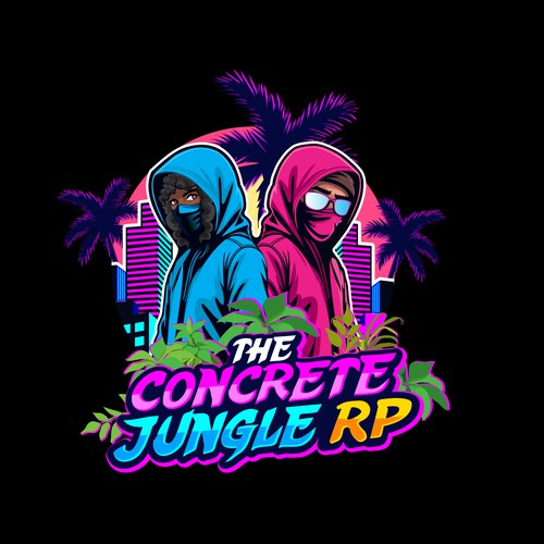 Make a logo for our FiveM Server "The Concrete Jungle" Design by Rocket_Racoon