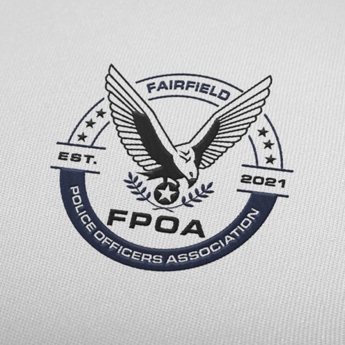 Police Officers Association Logo Diseño de gravisio