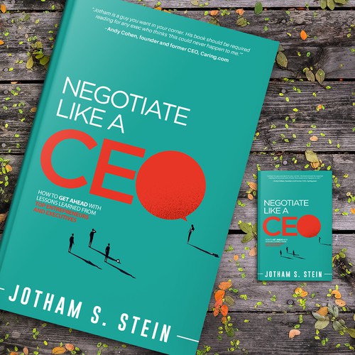 Book Cover for "Negotiate Like a CEO" Design by Aaniyah.ahmed